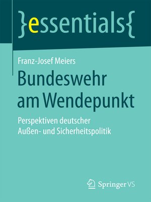 cover image of Bundeswehr am Wendepunkt